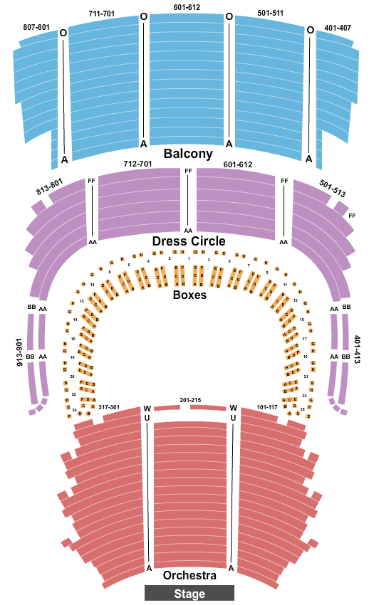 Severance Music Center Cleveland Seating Chart